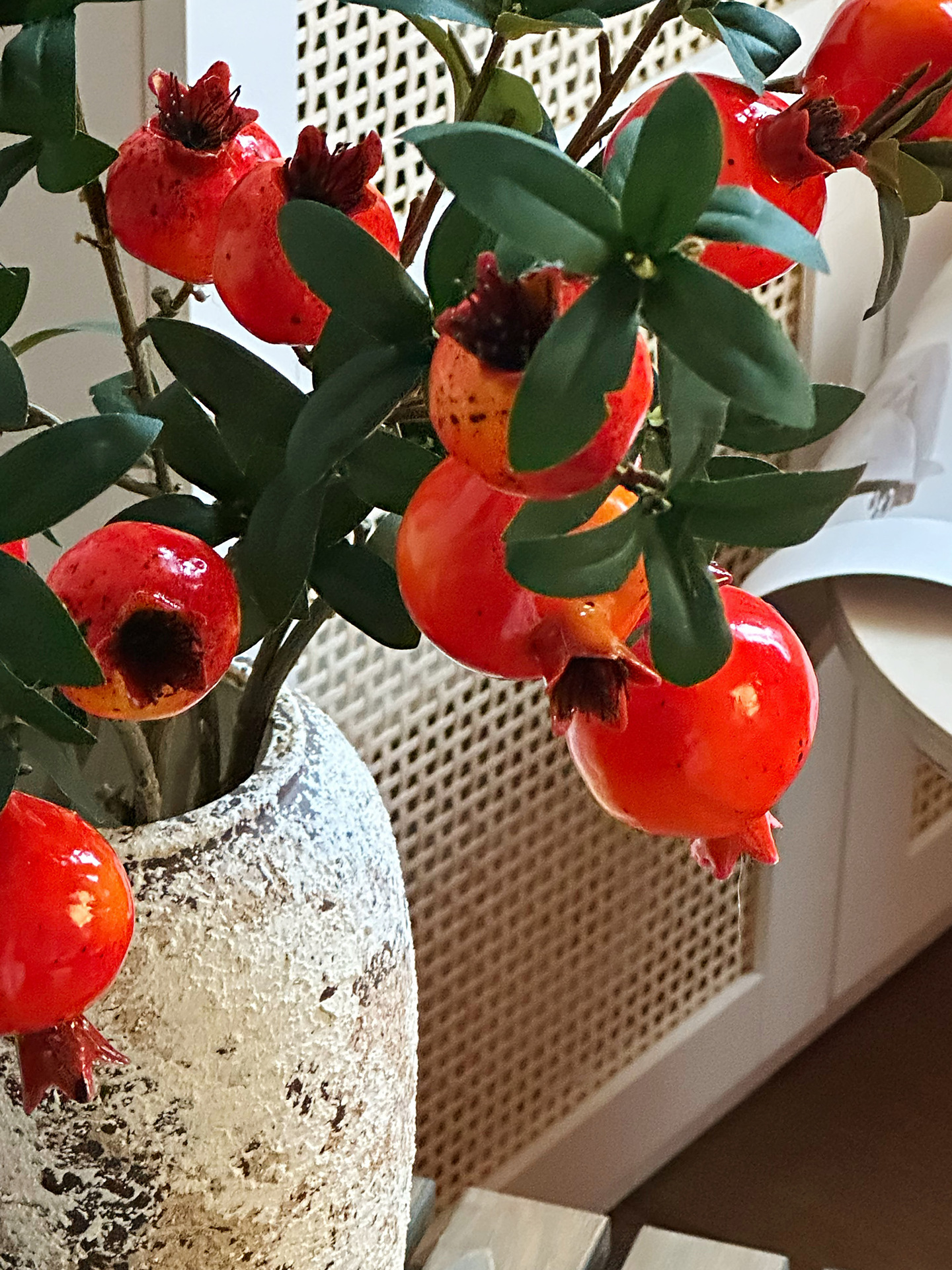 中式仿真石榴果实仿真花假花摆设年宵花喜庆过年客厅餐桌家居摆件详情5