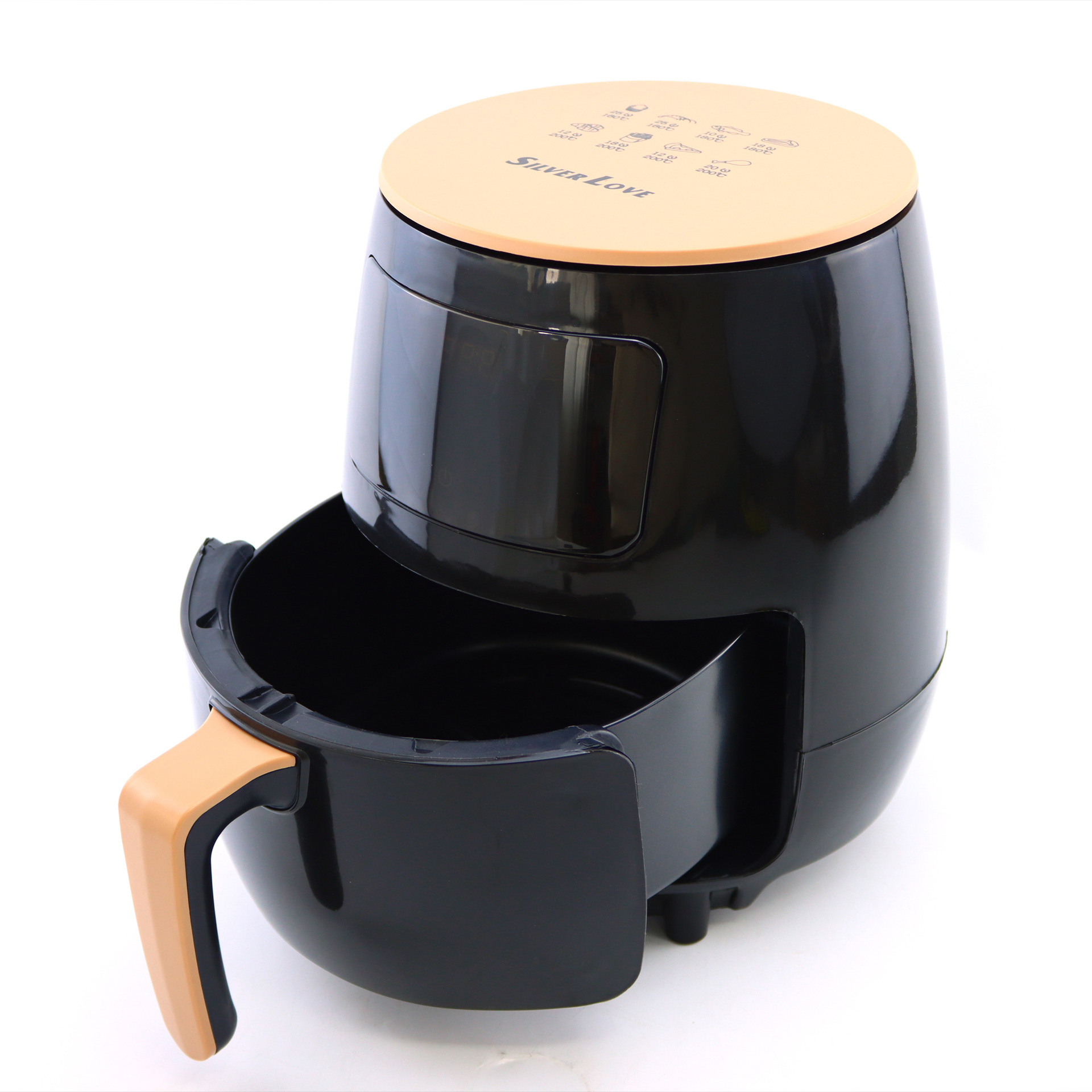 Airfryer home air fryer, electric fryer, multi-functional smart fried chicken and French fries 1400WZ209 for export pic 8