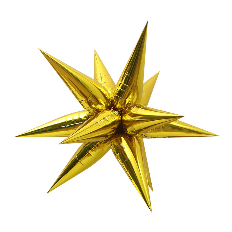 Amazon water drop aluminum film balloons, conical aluminum foil, wedding, birthday party, mall event decoration, explosive star balloons pic 8