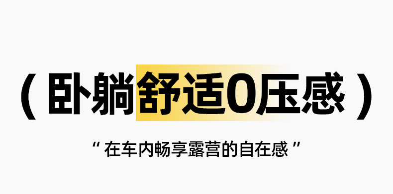 车载充气床厂家汽车后排睡垫车载折叠床垫睡觉神奇旅行床详情15