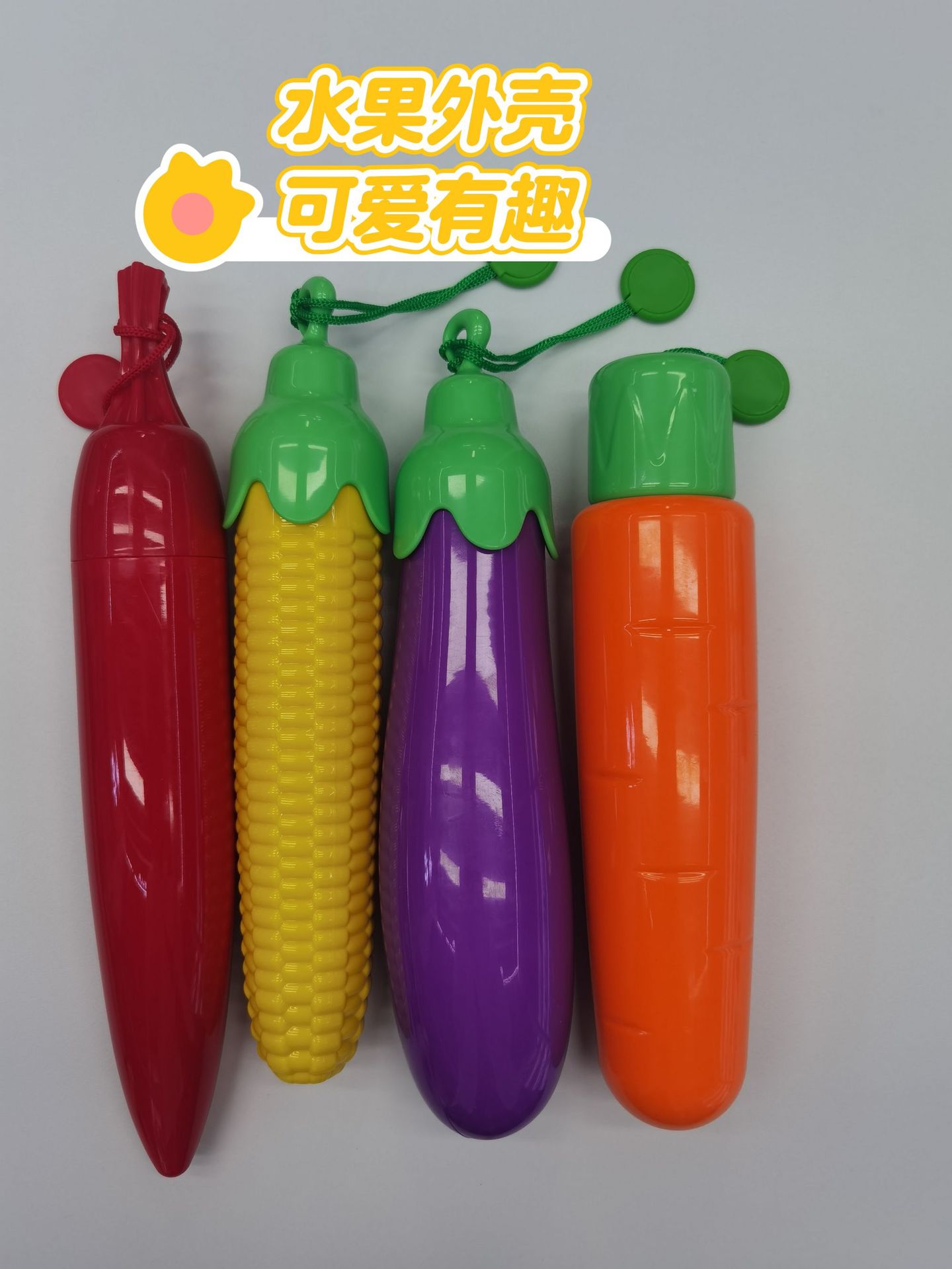 Manual carrot creative umbrella, wholesale umbrella, all-weather, sunshade, sun protection, UV protection, folding umbrella pic 1