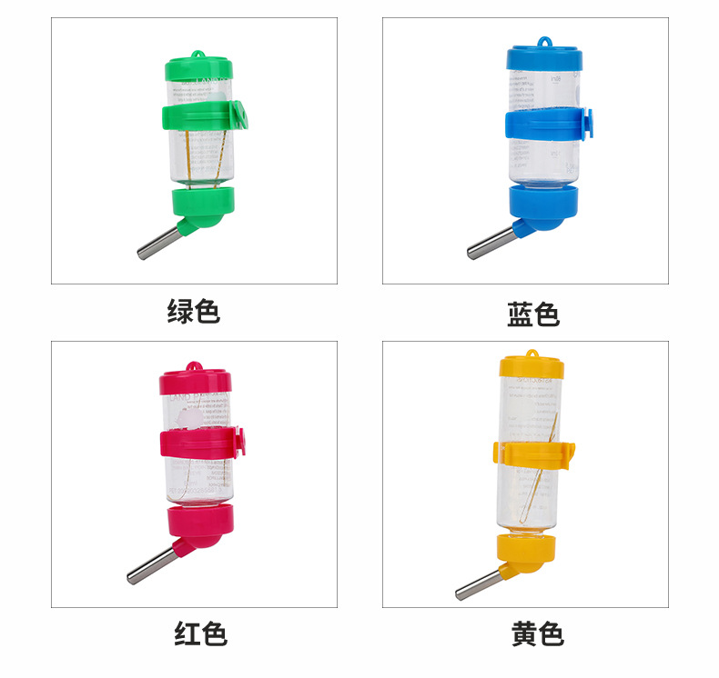 宠物用品仓鼠水壶 小宠物不锈钢自动喂水器 仓鼠龙猫兔子饮水器详情10