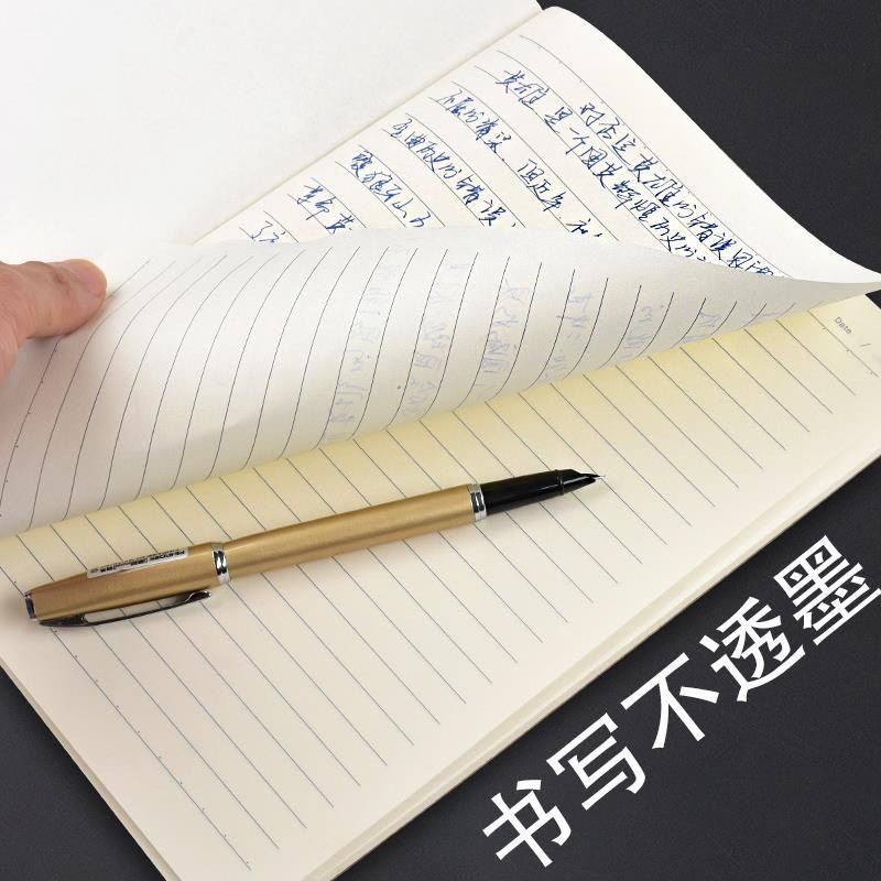 Wholesale of 16K thickened large-sized cowhide sewing notebooks for English composition, Chinese and math homework, and large notebooks for junior high school students pic 11