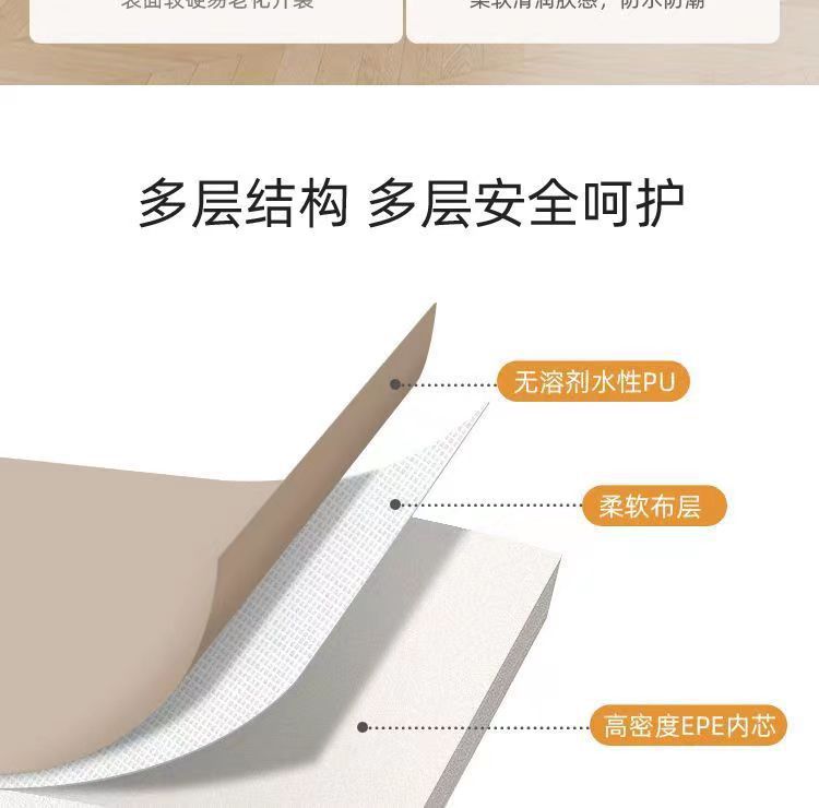 XPE爬行垫家用加厚4cm儿童婴儿玩具折叠地垫pu环保室内围栏爬爬垫详情4