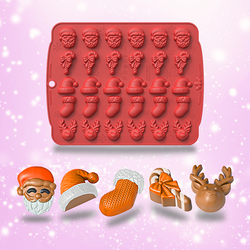Silicone barbecue pan, large skull chocolate mold cake, skull head resin mask baking mousse pic 16