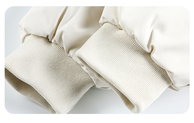 CATTEE美式复古90白鸭绒毛领连帽羽绒服男女冬季防寒保暖短外套潮详情25