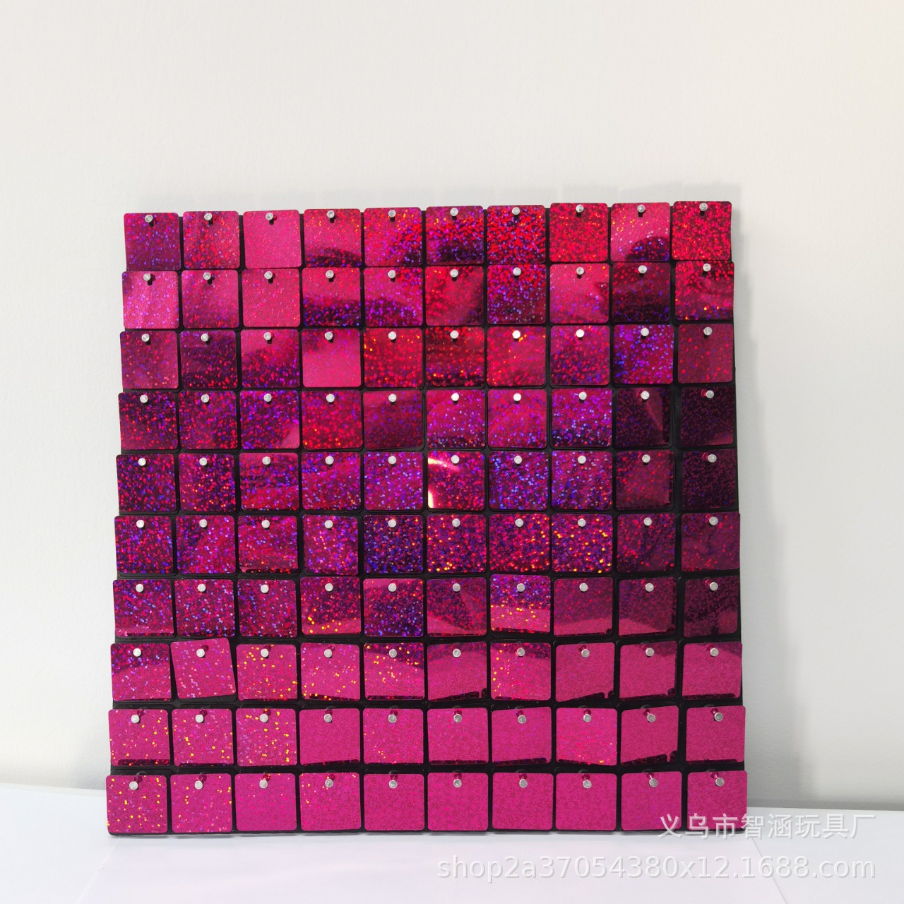 亮片风动扣板风动板背景墙亮片墙多彩广告板透明板装饰透明底板详情29