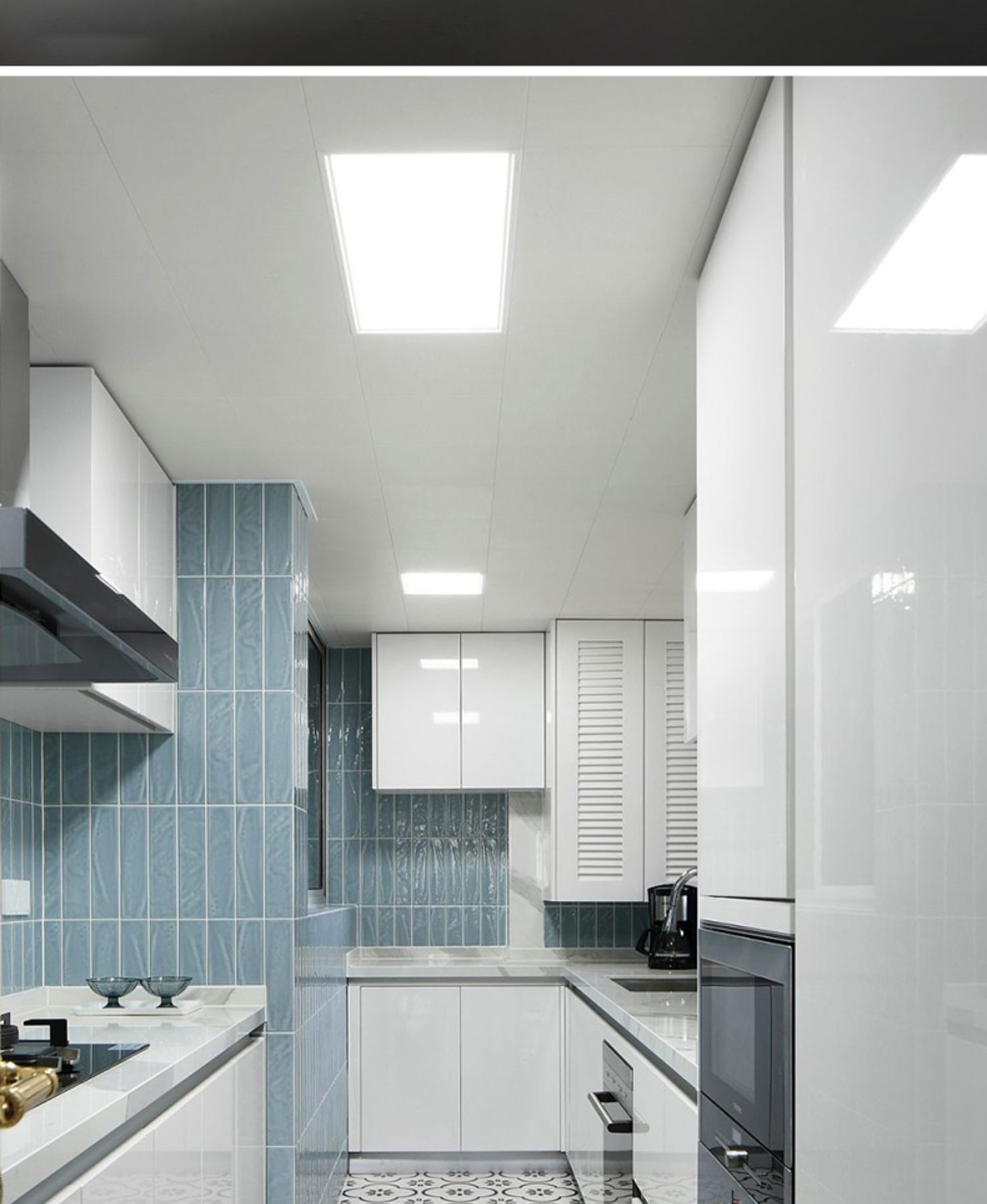 嵌入式面板铝扣板灯吊顶平板灯600*600方形厨卫石膏板集成LED灯详情7