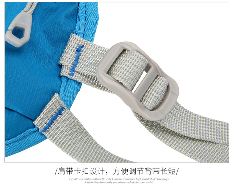 新款多功能尼龙跑步背包 安全反光运动背包水袋背包 骑行包详情38