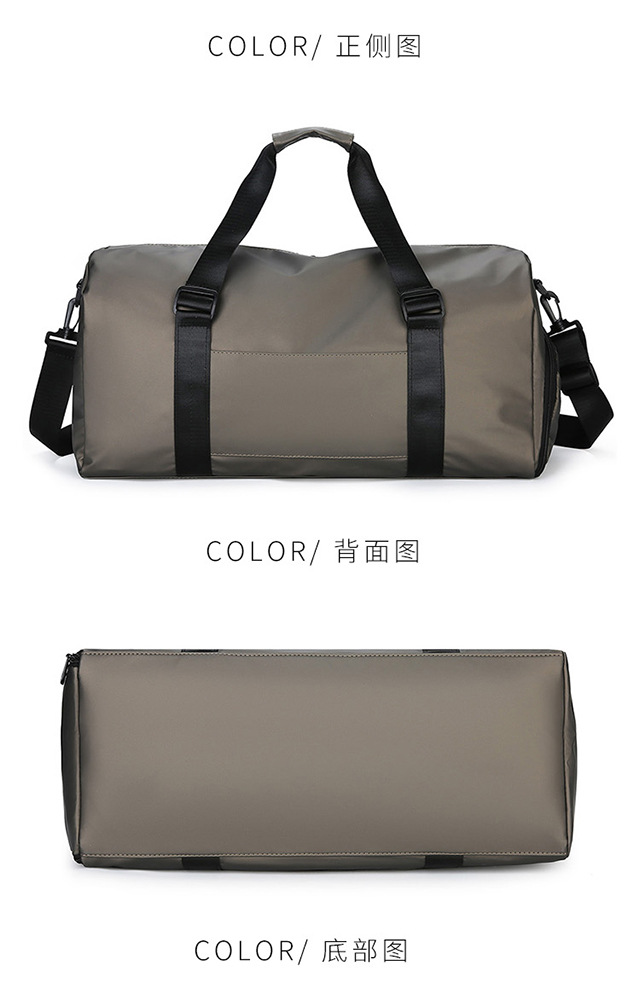 跨境健身包女干湿分离游泳运动训练包男手提登机包旅行袋短途行李详情15