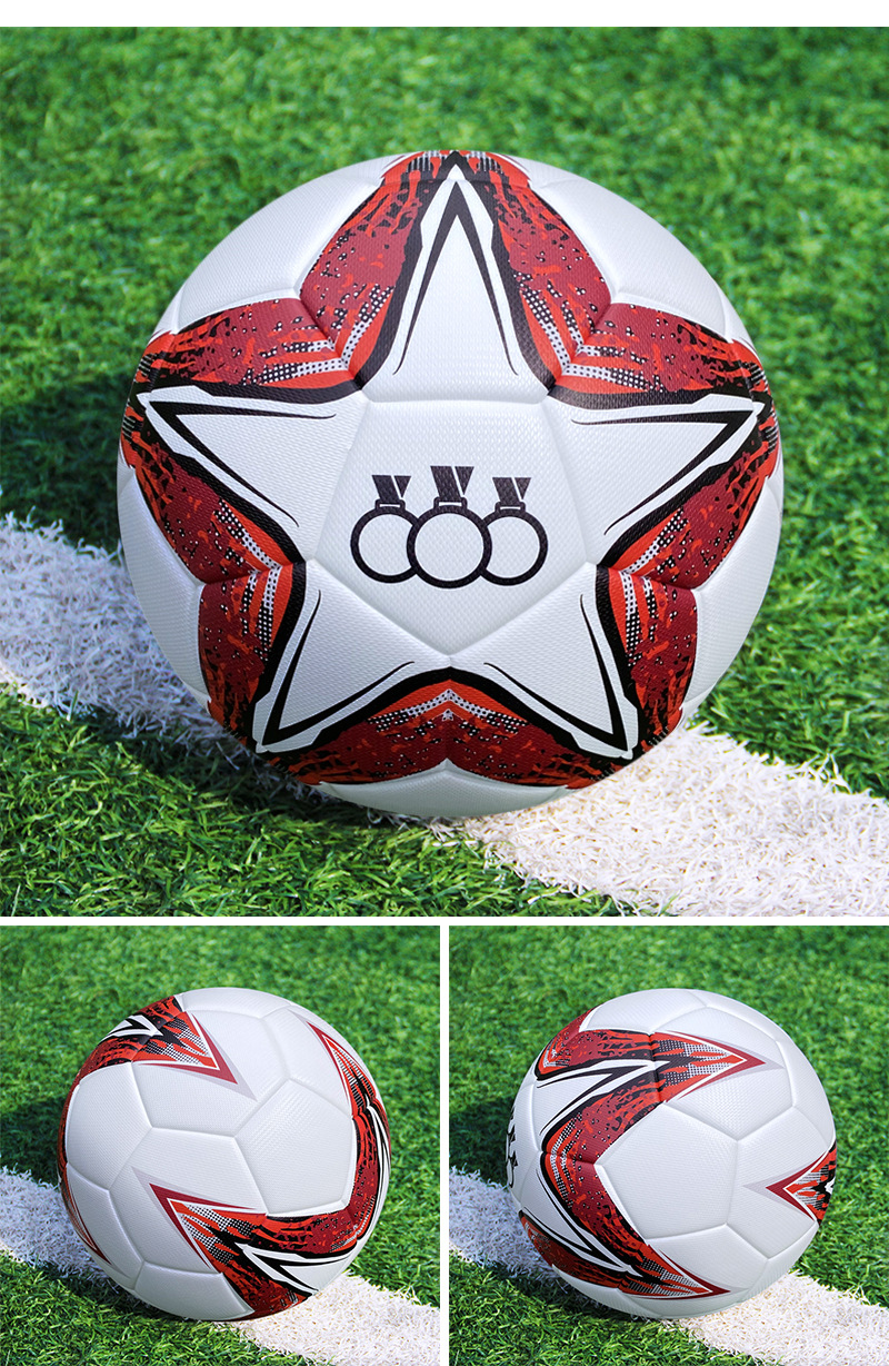 Wholesale of new size 5 football for European Cup, UEFA Champions League and World Cup with pu adhesive PVC pic 22