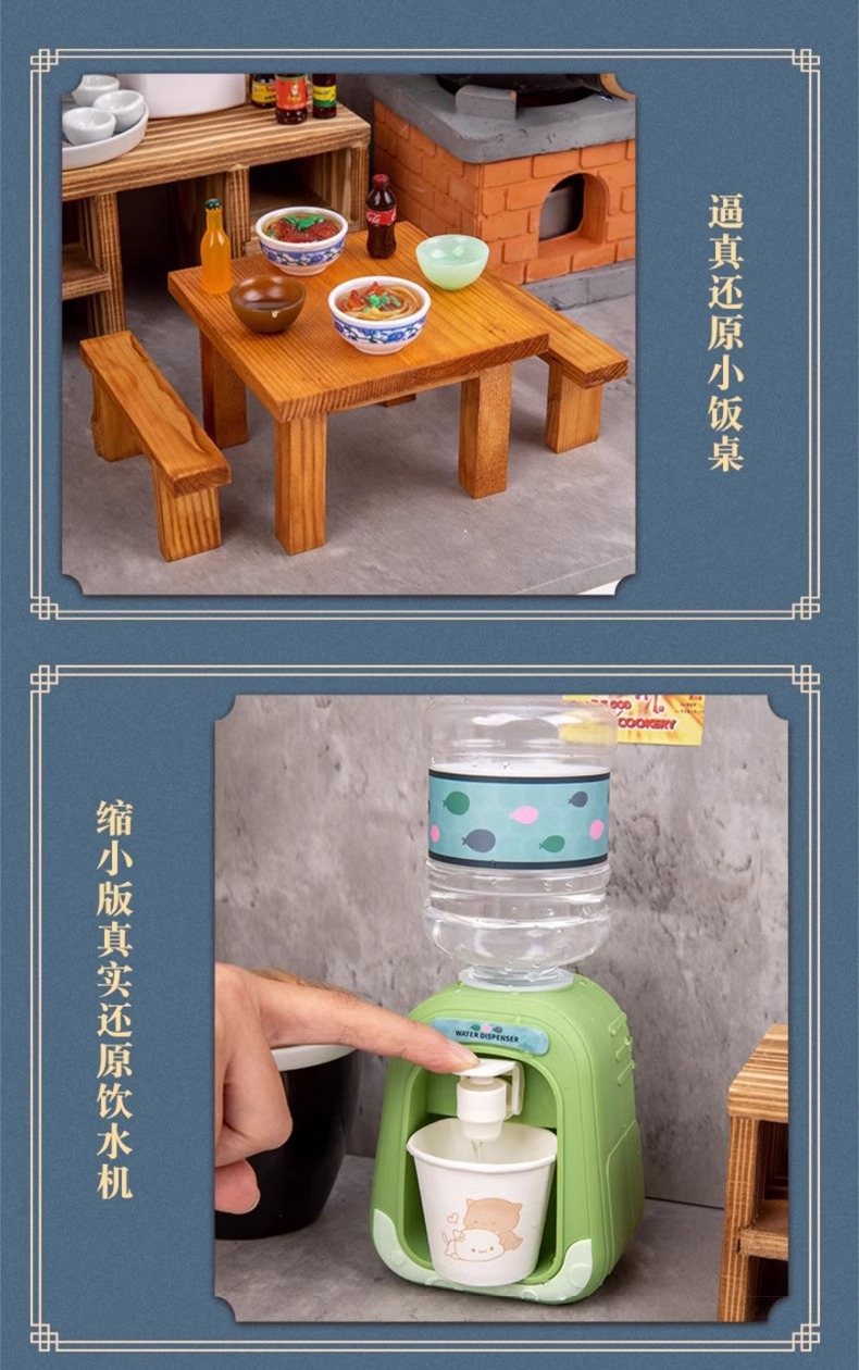 迷你小厨房真煮套食品级全套做饭厨具可真煮儿童仿真过家家玩具详情8