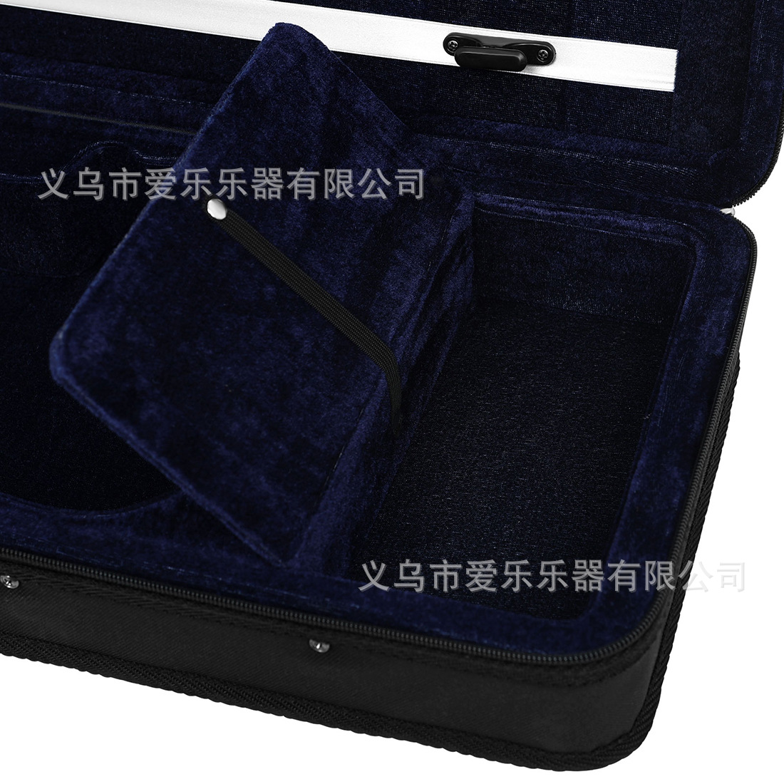 4/4 violin case, double shoulder strap, hygrometer, square box, violin protection suitcase, thickened waterproof violin case pic 15