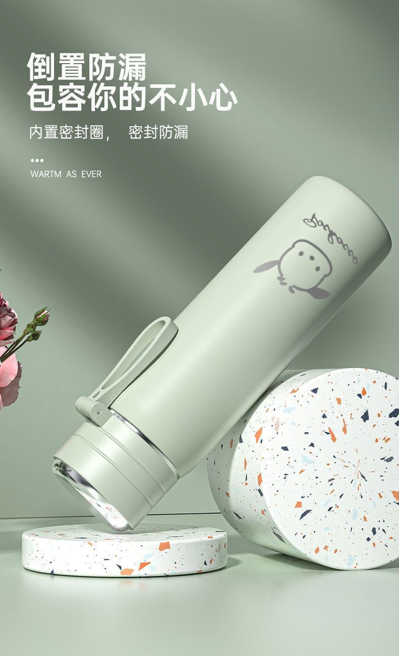 高颜值保温杯男女学生便携大容量水壶316不锈钢办公室泡茶水杯子详情8