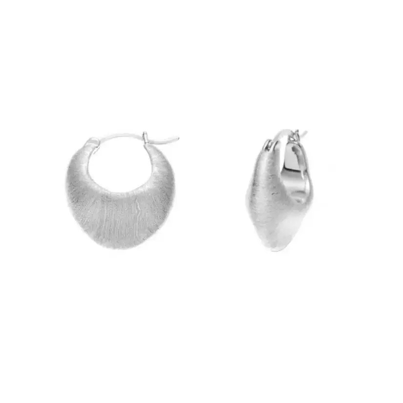 银丝刺绣肌理锁包吊坠长项链耳环小众设计高级感简约可调节项链女详情9