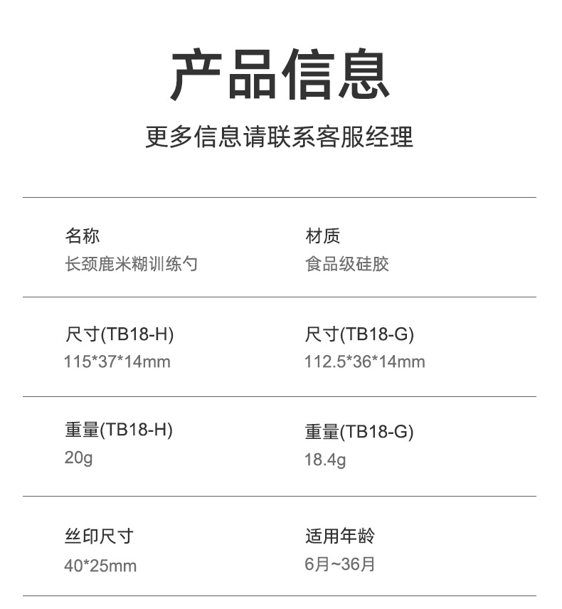 儿童勺子宝宝果泥米糊喂养勺子硅胶训练勺喂养餐具baby婴儿辅食勺详情11