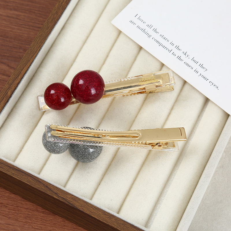 精致花朵鸭嘴夹字夹后脑勺侧边刘海碎发卡简约百搭侧边碎头饰批发详情12