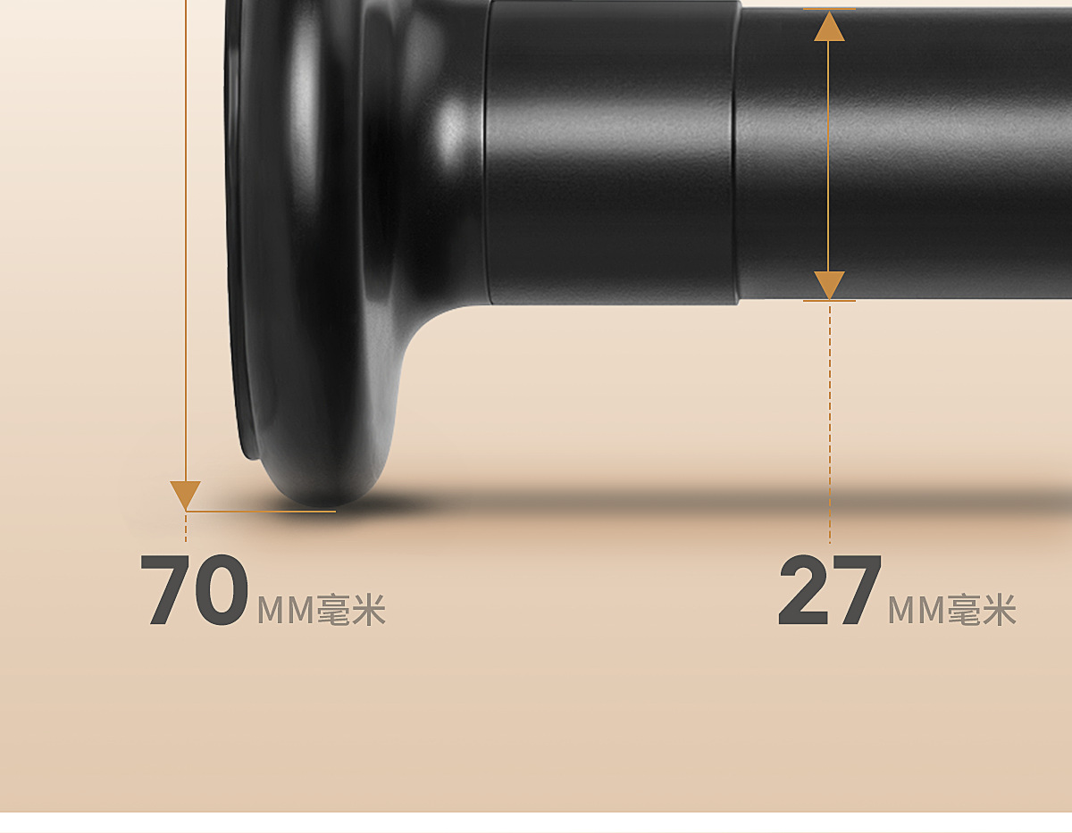 伸缩杆衣柜拉杆吊衣杆衣服杆子固定墙上厨内挂衣杆棍子晾衣架横杆详情23