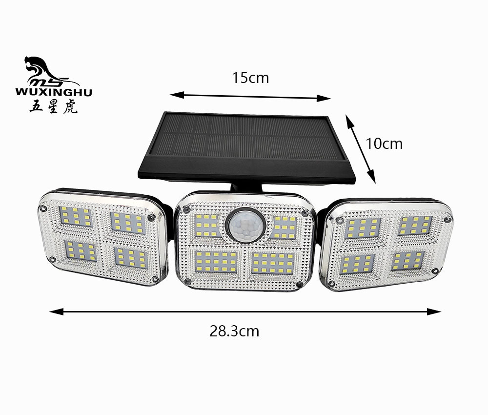 Human body sensor household lighting fixtures, LED solar street lamps, outdoor courtyard lamps, wall lamps, villa lighting fixtures pic 1