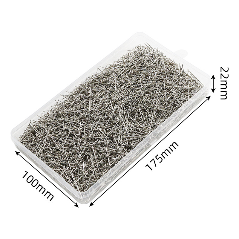 Cross-border wholesale of 3000/4000 pins, 0.6*26mm household sewing positioning garment patchwork fixing pins pic 4