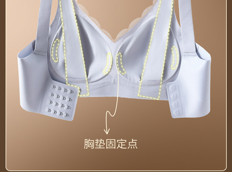 哺乳内衣孕妇孕期哺乳期两用收副乳防下垂产后喂奶专用大码文胸罩详情10