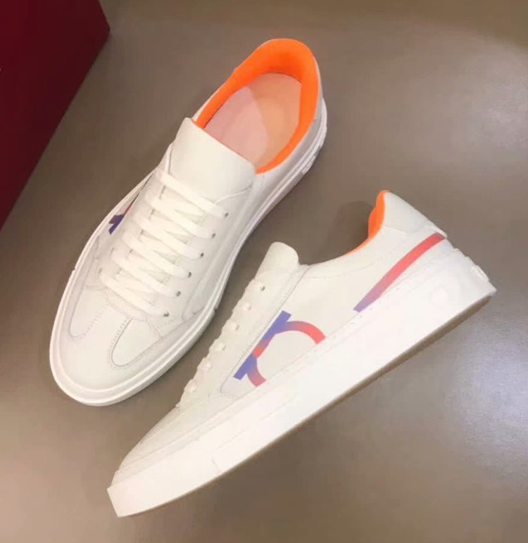 真皮男板鞋欧洲站拼色系带小白鞋平底牛皮防臭黑色时尚休闲单鞋潮详情6