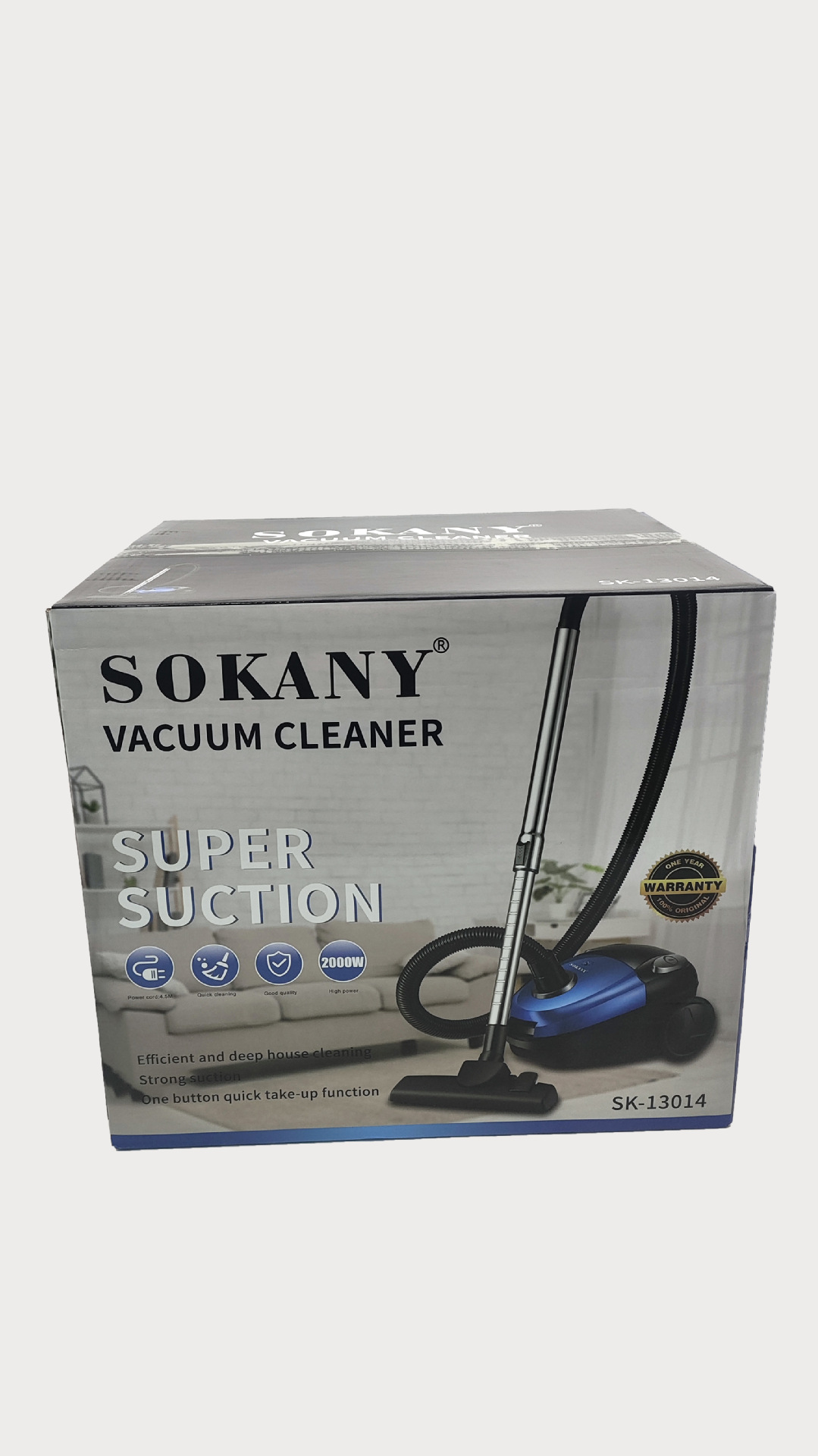 Cross-border European and American standard dust and mite removal vacuum cleaner, vacuum household dust collector, high-power dry wired vacuum cleaner pic 1