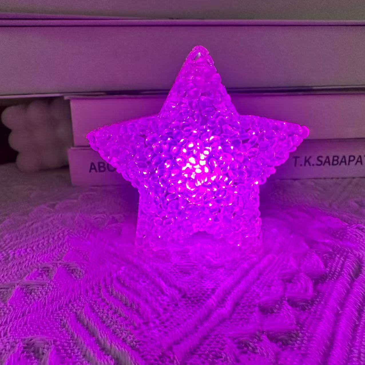 创意手持小星星夜灯手腕表演手拿发光五角星道具演唱会氛围灯批发详情17