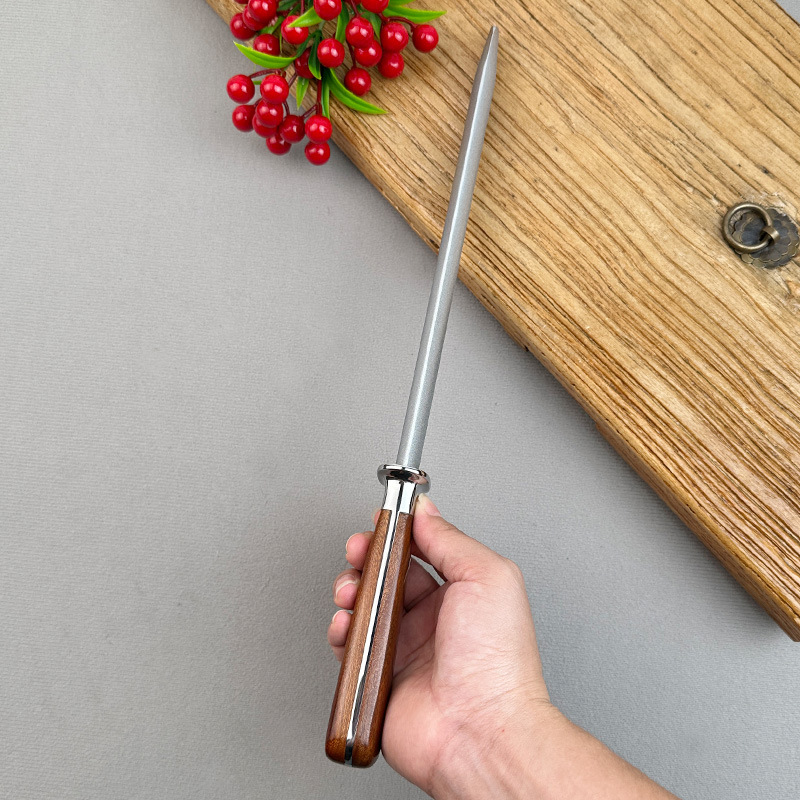 现货跨境新款磨刀棒厨房小工具手持高硬度家用磨刀棒快速磨刀器详情16