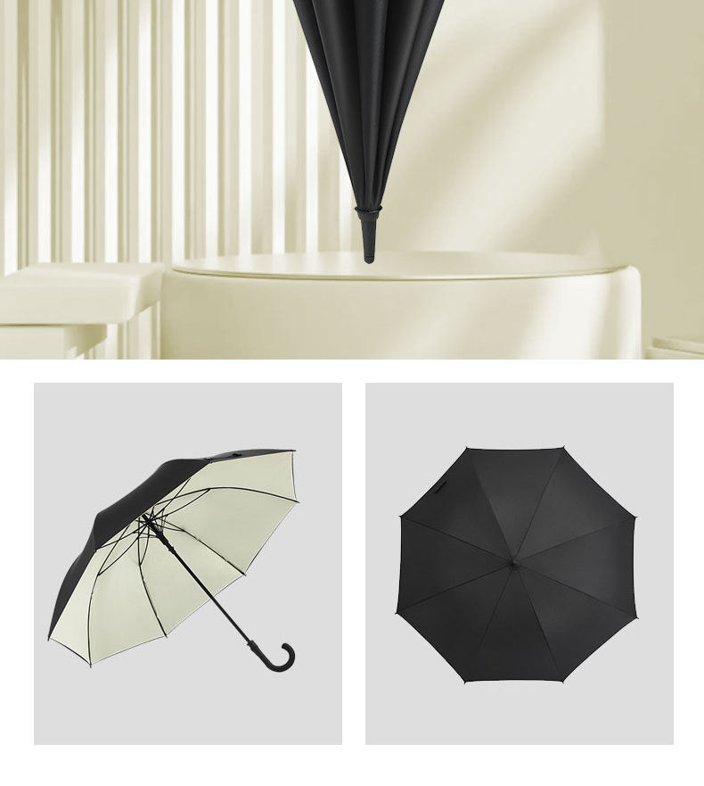 17Y双层自动弯柄伞晴雨两用女长柄雨伞男士大号加厚加固防风双人详情23
