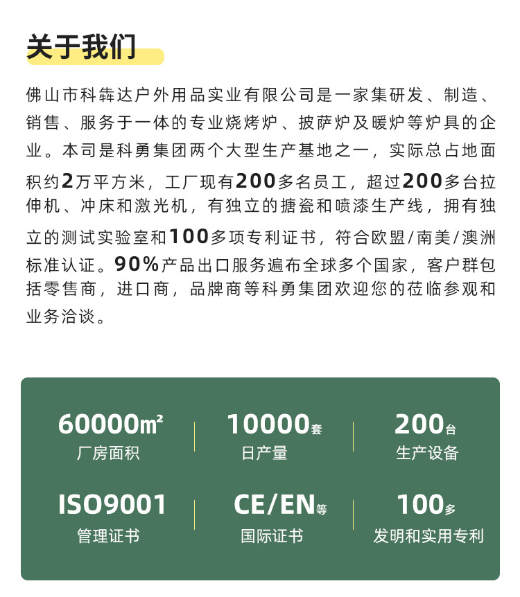 跨境电商二次燃烧柴火暖炉便携柴火炉户外无烟烧烤野营火炉篝火炉详情2