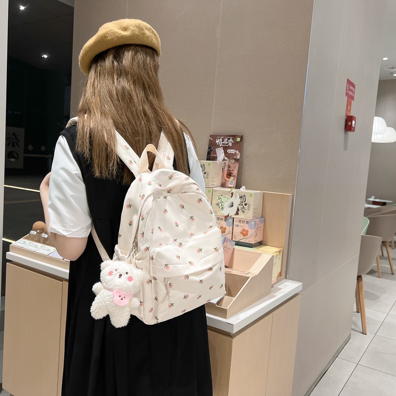 Small 2025 cross-border new style high appearance level artistic and casual primary school schoolbag, commuting and shopping small backpack pic 29