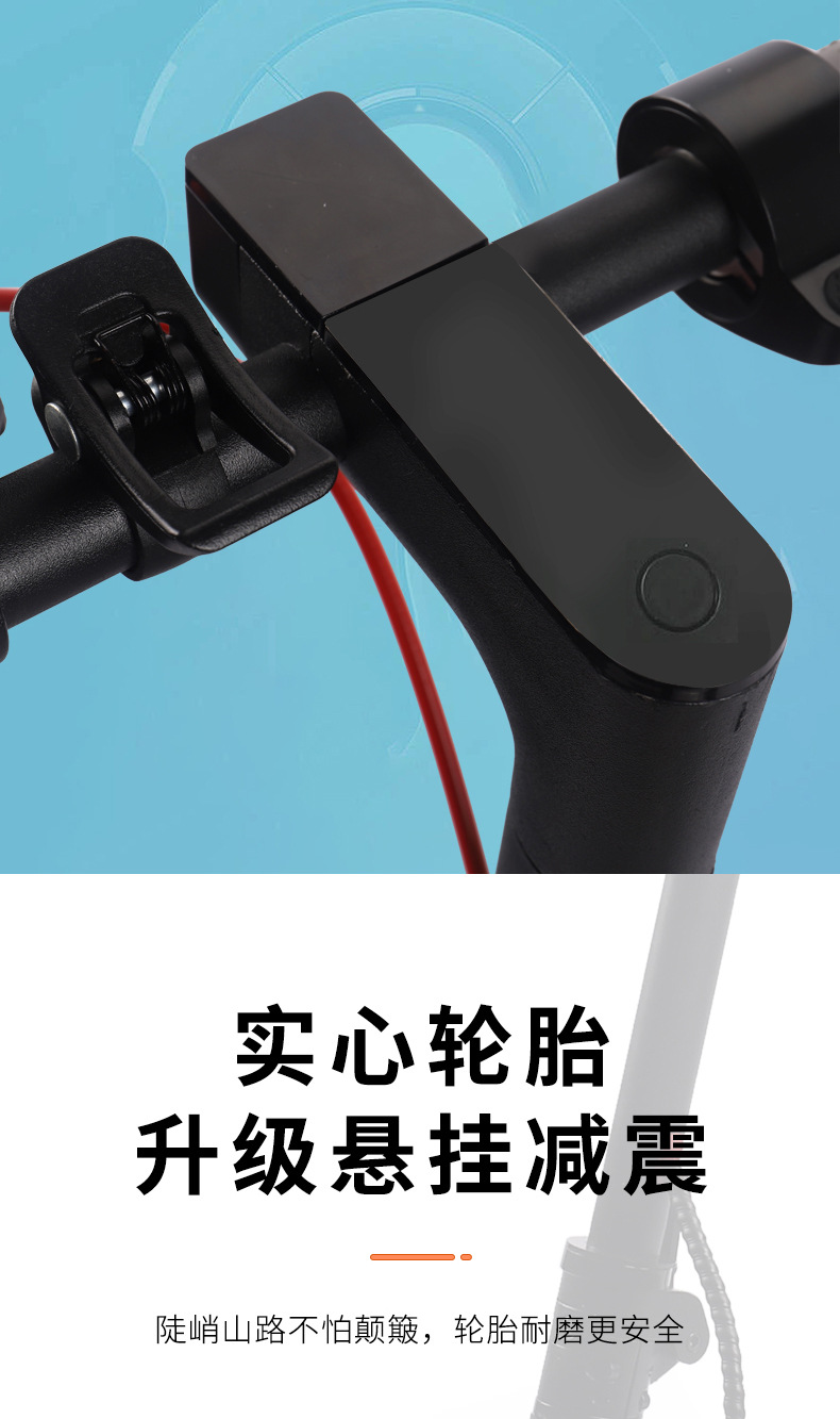 Cross-border exclusive 8.5-inch aluminum alloy electric scooter, foldable small adult mobility vehicle, portable electric vehicle for home use, convenient travel pic 6