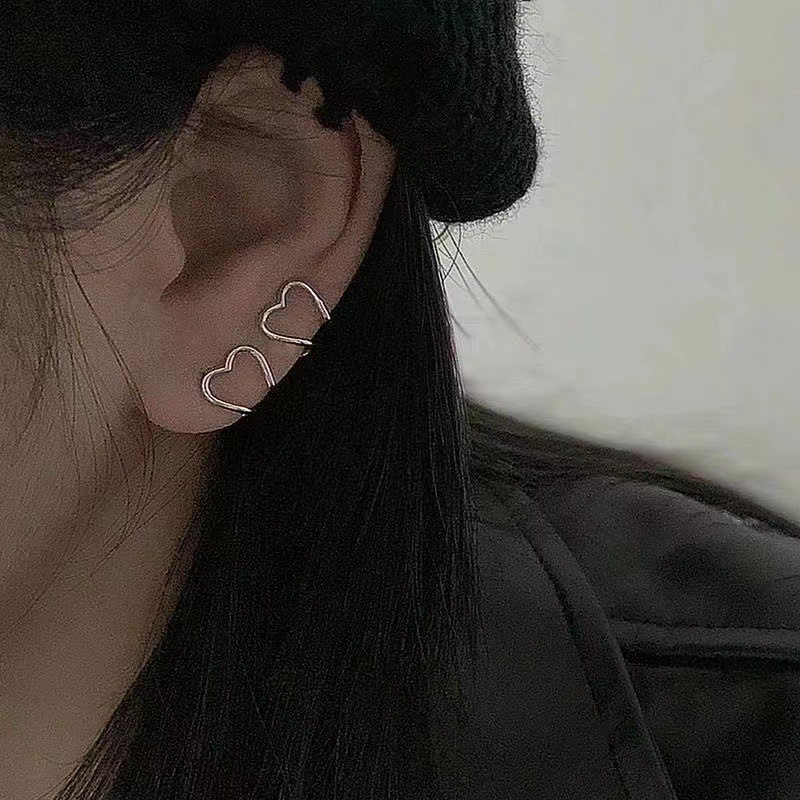A collection of best-selling ear clips ~ Sweet, retro and cool zircon ear clips for girls on Instagram, trendy and cool without ear holes or ear bone clips for girls pic 11