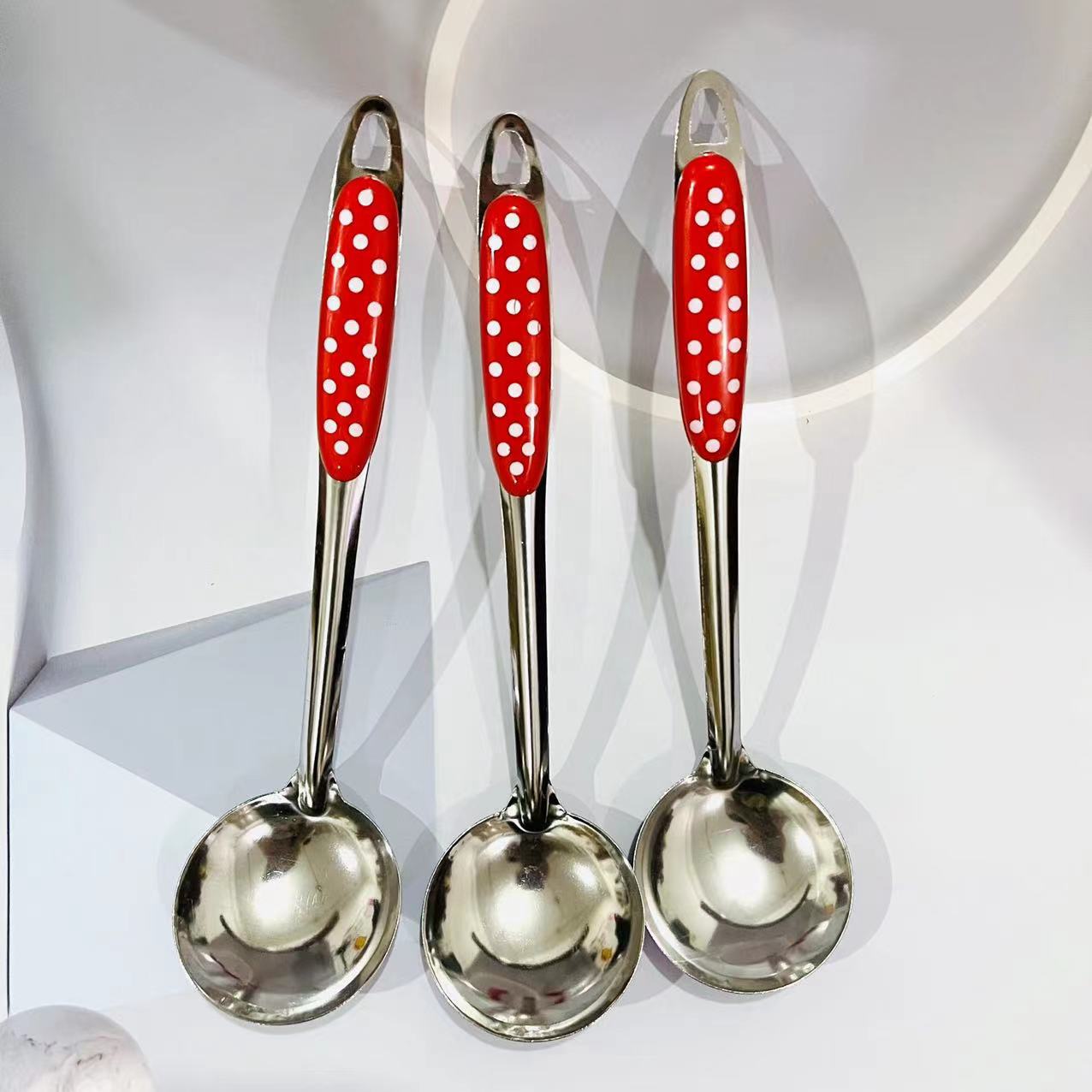 【 Zone 2-12 】 Starry Sky Soup Spoon 10/ bundle 1500/ piece Starry Sky Soup Spoon, spoon, household hot pot spoon, long handle for holding soup, drinking soup, restaurant kitchen meal, 1 yuan supply pic 6