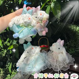 新款超可爱搪胶水果崽崽萌宠毛绒玩偶公仔挂件包包钥匙扣挂饰批发详情24