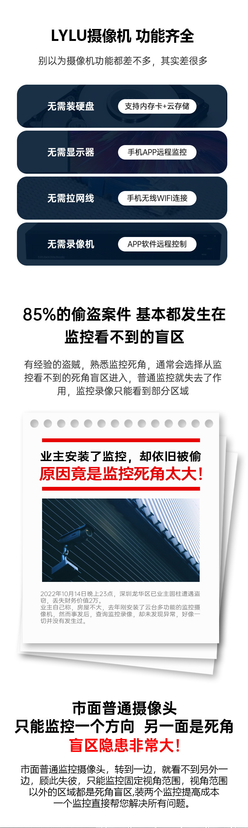 WIFI dual-lens dual-screen surveillance camera icsee gun and ball integrated high-definition outdoor surveillance Dual lens pic 5