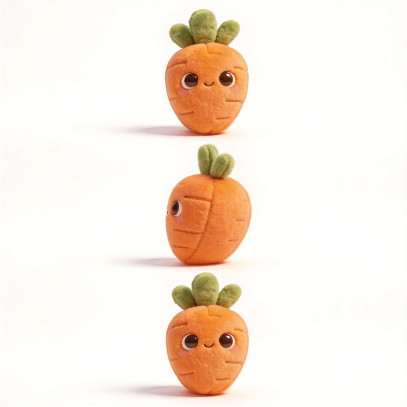 Creative stress-relieving plush pendants, bags, keychains, Huluo dolls, machine dolls, cute and funny doll series pendants pic 4