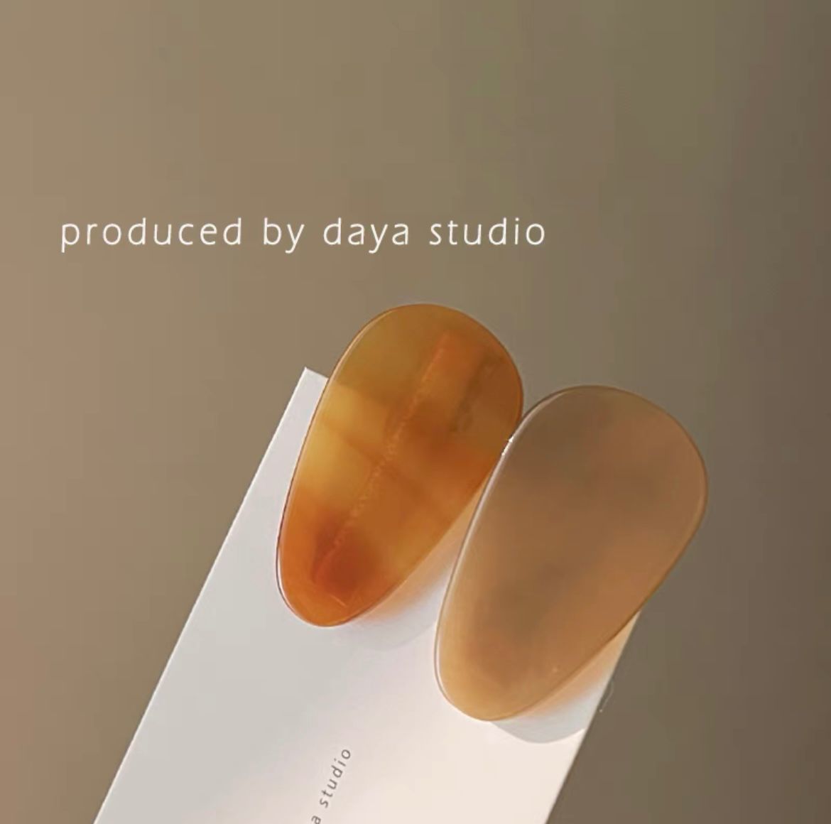 法式又日常 醋酸水滴发夹高级感小众设计气质复古发卡刘海边夹详情21