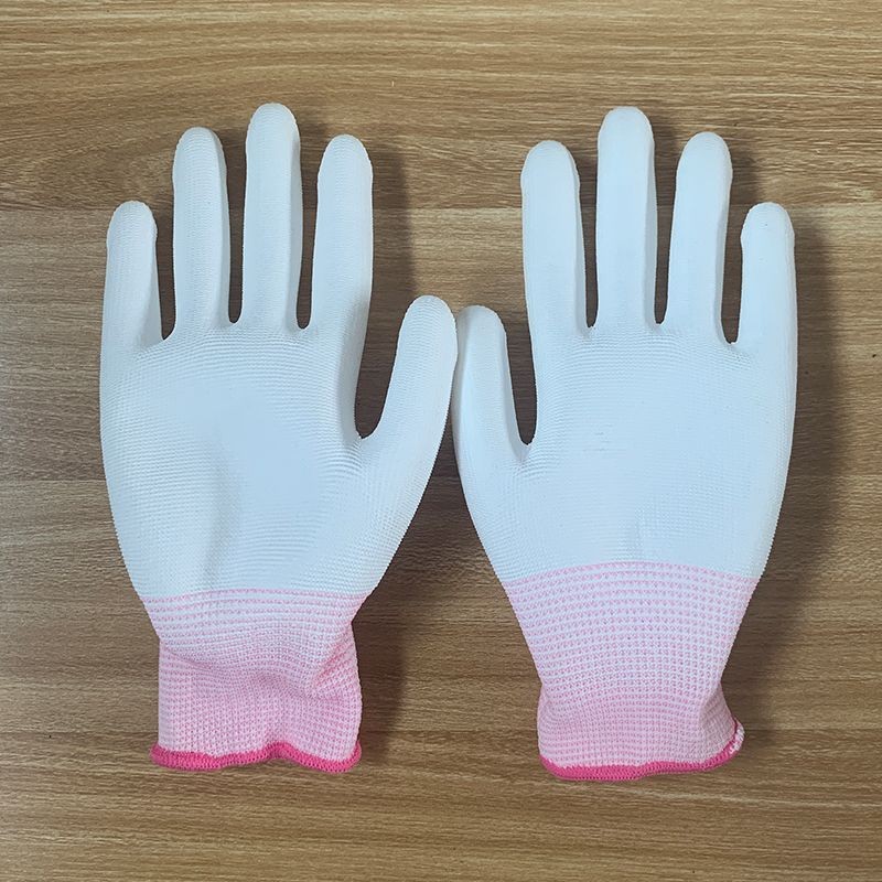 Wholesale ultra-thin nylon gloves from the manufacturer, breathable, skin-friendly, work and labor protection, elastic white, anti-slip, wear-resistant for work pic 11