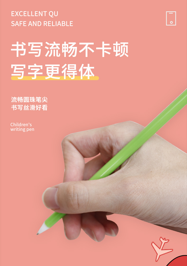 新款硅胶毛球笔拉丝球减压甩甩笔独角兽牛造型中性笔批发kooshball减压玩具详情9