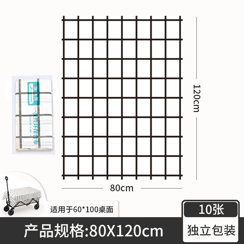 露营一次性桌布可降解石头布户外晚餐桌垫长方形加厚桌面小号台布详情15
