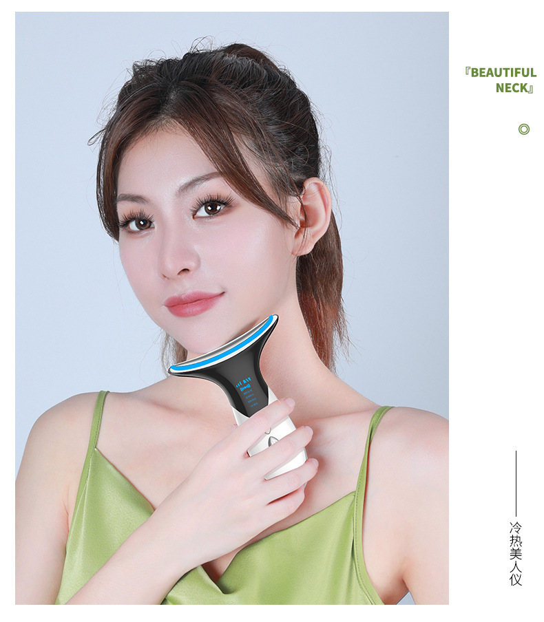 Fading nasolabial folds, neck wrinkles, facial lifting and beauty equipment, facial firming massager, neck home introduction device pic 21