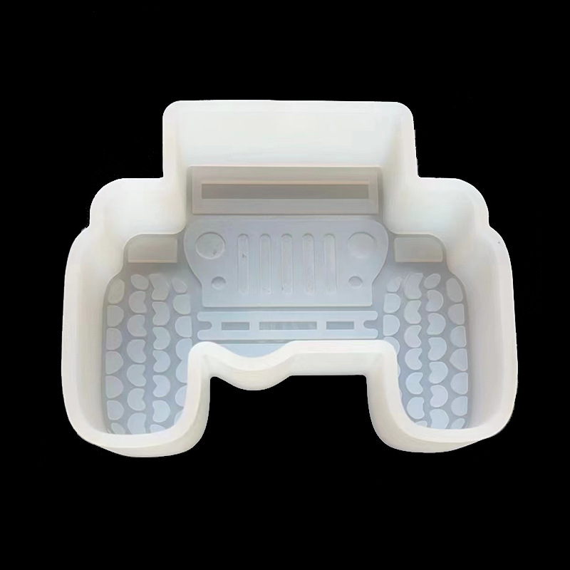 捏捏乐魔芋朴朴棉香薰蜡烛肥皂模具石膏十字校车闪电硅胶滴胶模具详情11