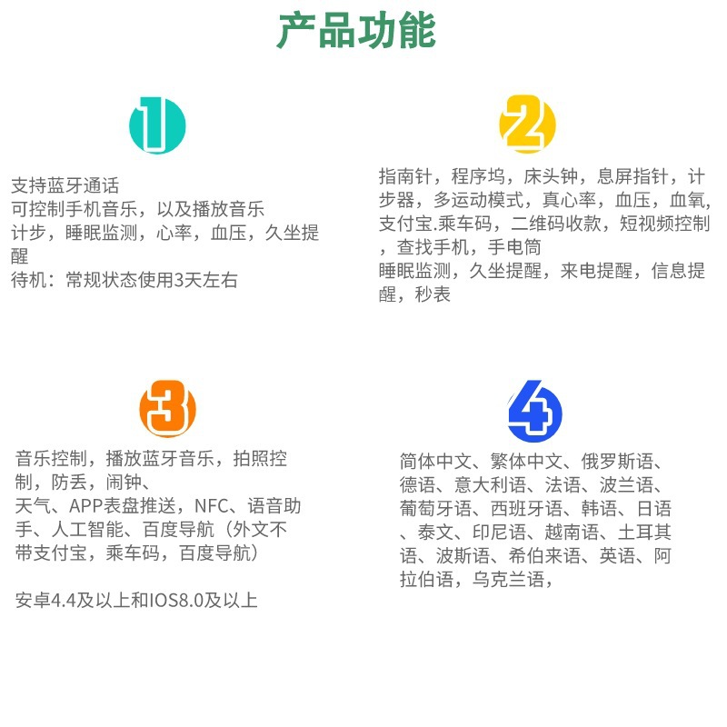 跨境版HK9ProMax智能手表S9蓝牙通话手表NFC指南针AMOLED屏智能表详情2