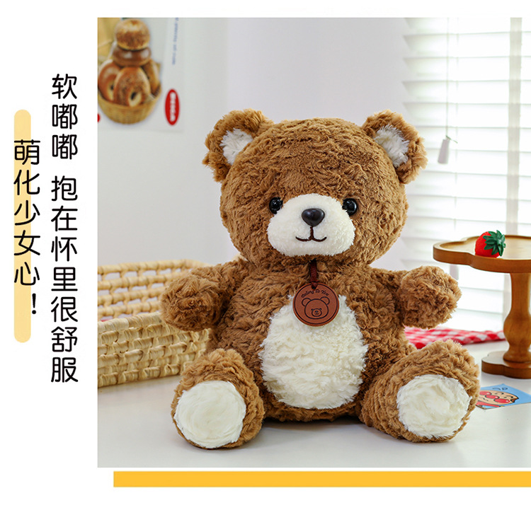 吊牌小熊公仔可爱毛绒玩具小熊公仔玩偶儿童生日礼物跨境批发详情11