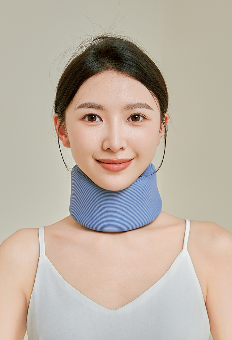 四季护颈颈托护颈脖套颈托脖子前倾矫正器劲椎托护颈椎办公室防低详情19