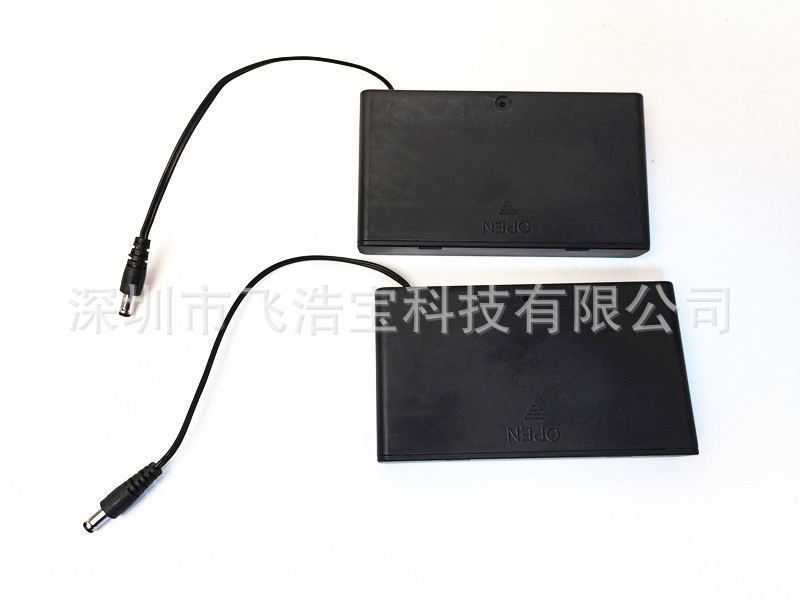 2 No. 5 batteries with no cover and switch, 3 No. 7 battery boxes, 4 No. 5 batteries, 3 No. 5 AA batteries, 8 No. 5 connectors with plugs pic 8