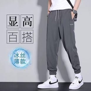 240G重磅砂洗宽松圆领短袖T恤 男生夏季潮牌刺绣冰丝半袖体恤详情15