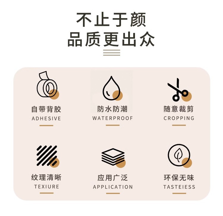 客厅电视背景墙面装饰防水防潮墙板3d立体自粘木纹凹凸格栅板墙贴详情3